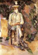 Portrait du jardinier Vallier Paul Cezanne